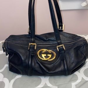 VINTAGE GUCCI BRITT TOTE